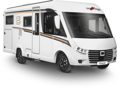 Carthago Wohnmobil c1-tourer Integriert auf weißem Hintergrund